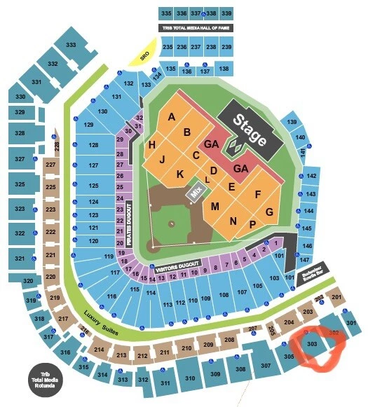 3 Morgan Wallen tickets PNC Park - Image 4 of 4