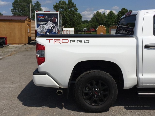 2014-2020 TOYOTA TUNDRA TRD PRO VINYL LETTERING DECALS STICKERS