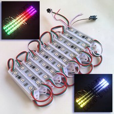 12V WS2811 Addressable 5050 RGBIC LED Pixel Module Light Strip 3 LED Dream Color