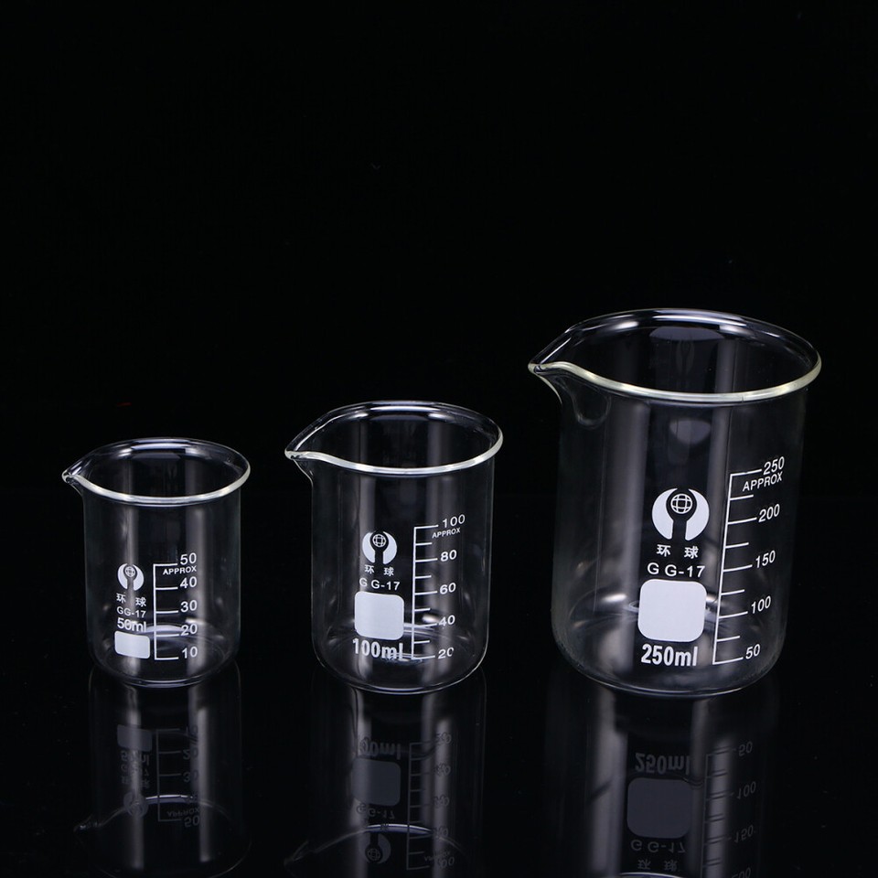 Beaker Scientific Glass Accessories Glass Measuring Jug Chemistry Shot