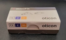 Oticon MiniFit C1 Receiver Real Zircon Ruby Receiver(2-85-L) USA Fast Shipper