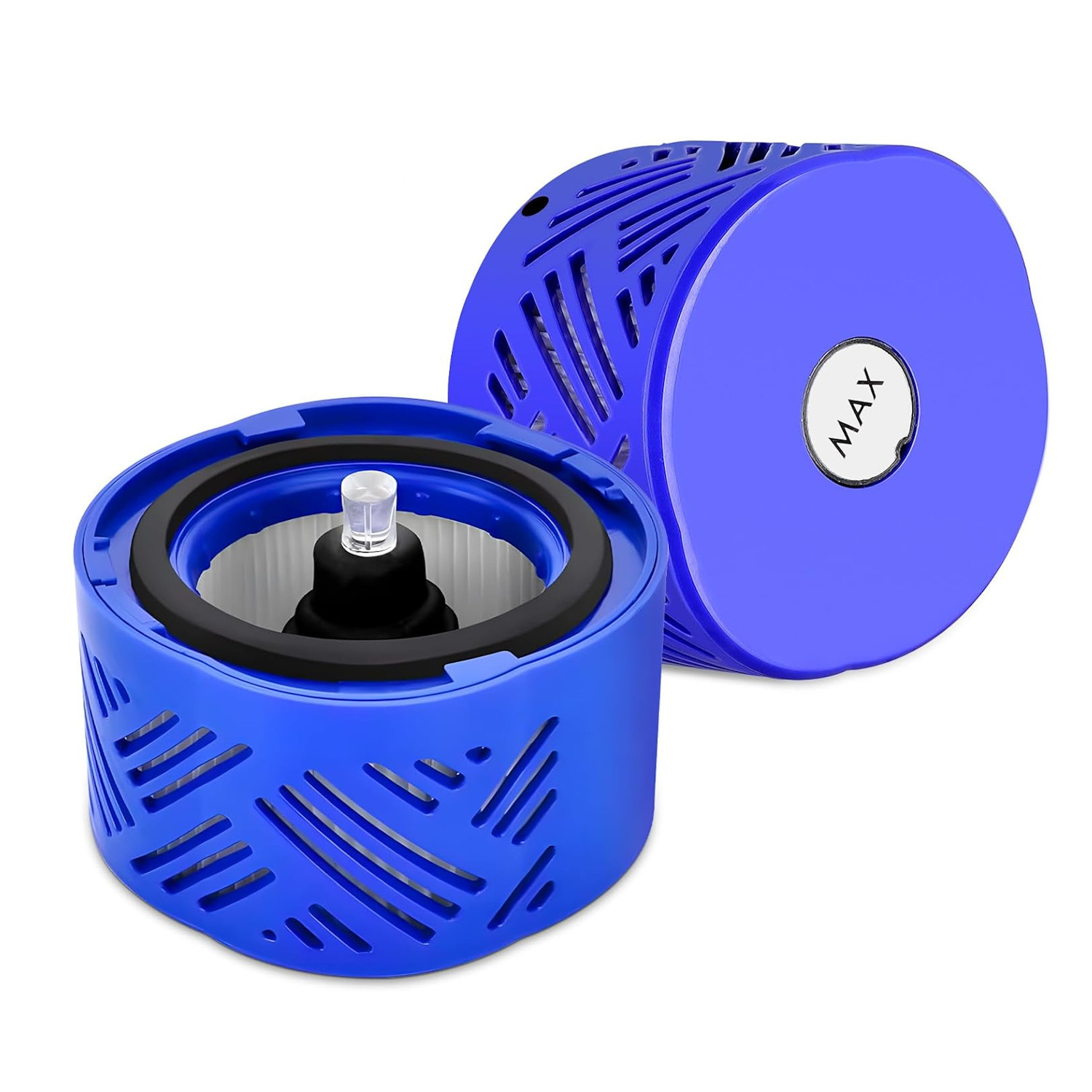 2 Pack HEPA Post Filters For Dyson V6 Absolute Exclusive Total Clean 966741-01