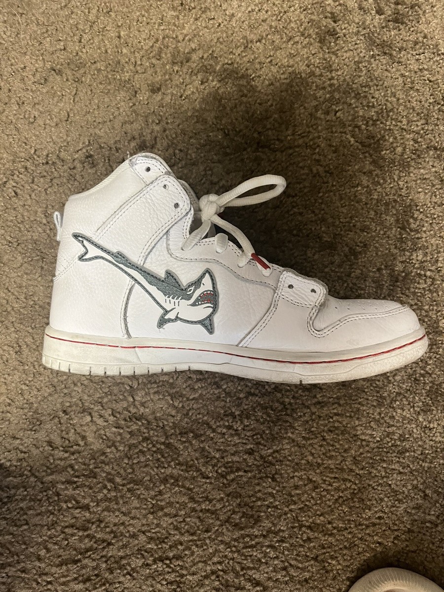 Size 8 - Nike Dunk High SB x Oski Great White Shark 2022 | eBay