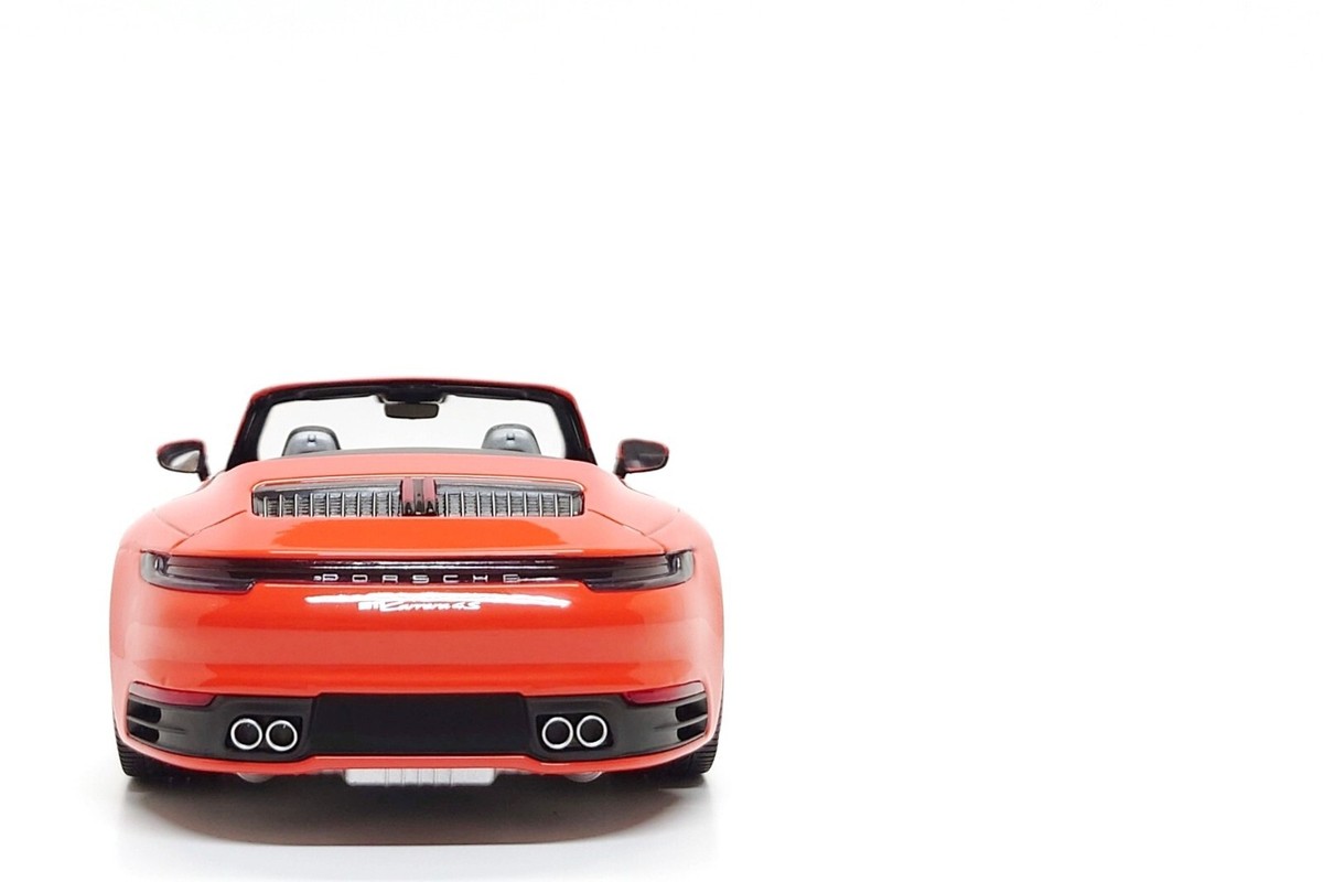ミニカー 1/18 Porsche 911 Carrera Cabriolet Autoart Porsche 911 Carrera Cabrio Facelift Arktissilber
