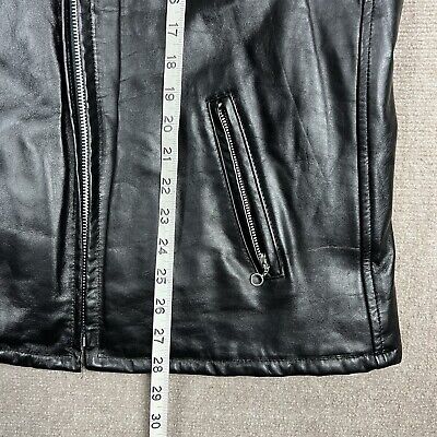 Vintage 70s Astro Jac Cafe Racer Leather Jacket Quilt Lined Vintage 70s Astro Jac Cafe Racer Leather Jacket Quilt Lined