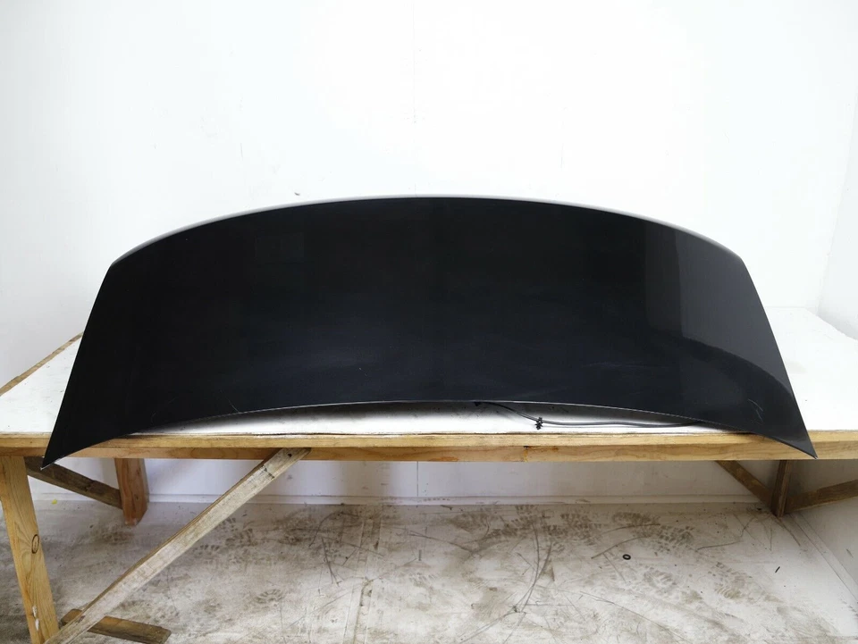 09-12 BMW 740i 750i 760Li F01 F02 REAR COMPLETE TRUNK LID ASSEMBLY JET BLACK 668 Foto 4 de 4