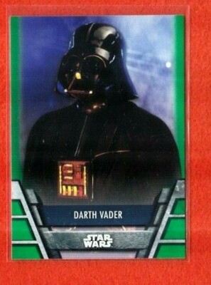 2020 Topps Star Wars Holocron Darth Vader Green #EMP-4