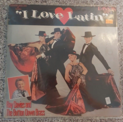 Ray Davies And The Button Down Brass   I Love Latin (DS069) 1984 (LP)