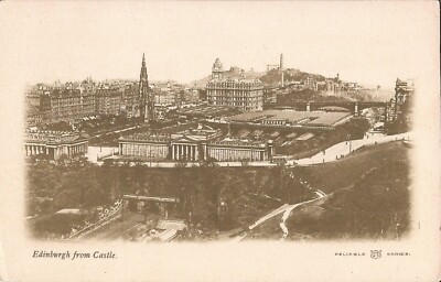 Edinburgh, SCOTLAND - View from Castle