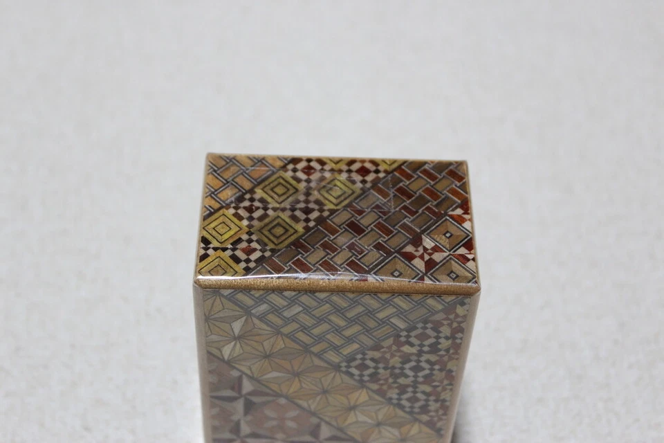 Japanese puzzle box, Yosegi secret puzzle 12 cm(4.7 inch) 12 steps — 第 4/4 张图片