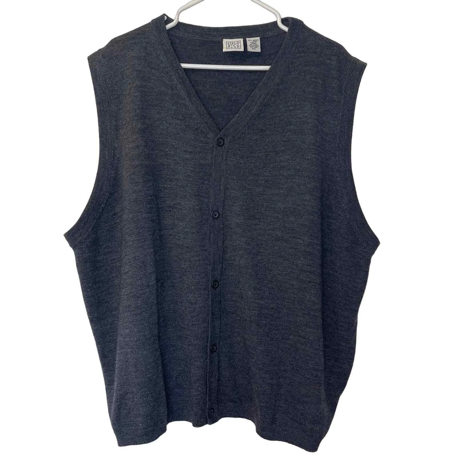Field Gear 100% Merino Wool Sweater Vest