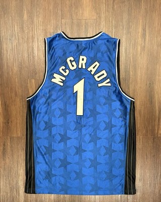 Tracy McGrady #1 Orlando Magic Reebok 2002-03 Away Authentic NBA