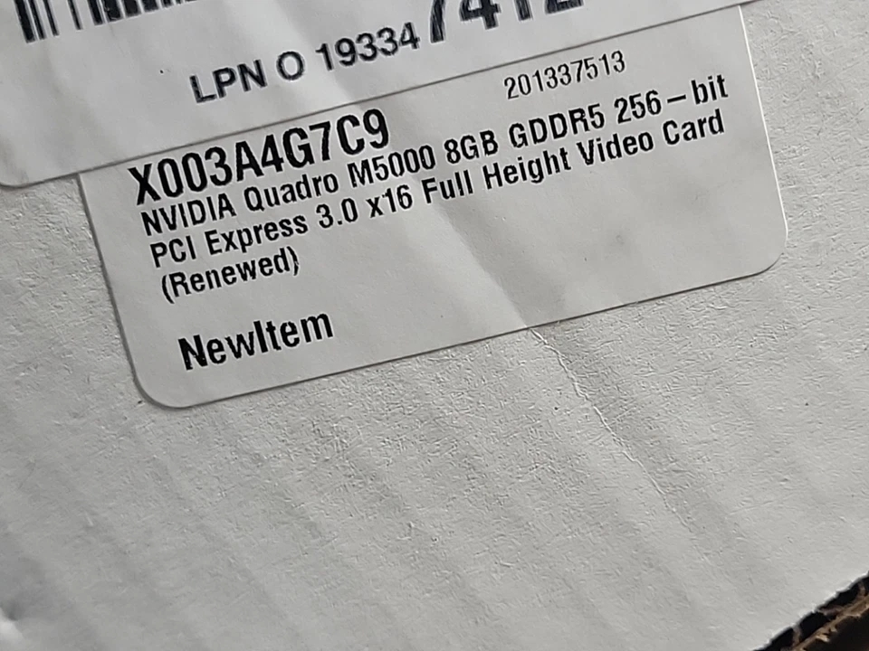 Lenovo Nvidia Quadro M5000 8GB GDDR5 Graphics Video Card GPU 00FC883 - Image 3 of 4