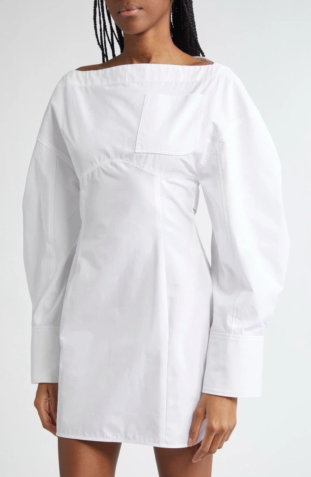 Camicia Jacquemus La Casaco manica lunga cotone taglia 2