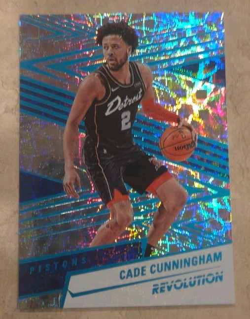 Cade Cunningham #35 (Basketball Cards 2024 Panini Revolution Autograph) — is it worth grading?