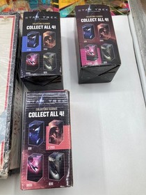 Star Trek Collectible Lot: 4 Action Figures, How To Host A Mystery Game & More