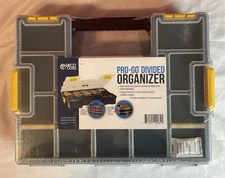 Hardware Organizer Box with dividers 15 Compartments Small Parts Organizer wi...