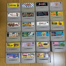 Super Famicom Software Summary  SNES JPN Vintage Limited Edition Rare Video G