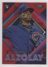 2020 Topps Fire Flame Adbert Alzolay #107 Rookie RC 6yz