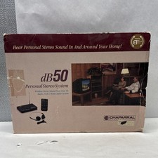 Chaparral Communication dB50 Transmitter Personal Stereo System & Receiver Used