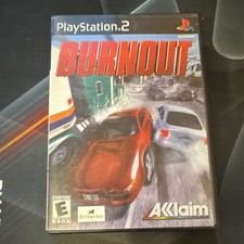 Acclaim Burnout Racing for Sony PlayStation 2 PS2 E Everyone Manual Included