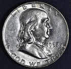 1952-D 50C FRANKLIN SILVER HALF DOLLAR KM# 199 Grade:  BU A7144