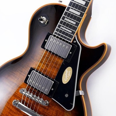 Epiphone Les Paul Custom Widow Orange Burst Brand New from Japan