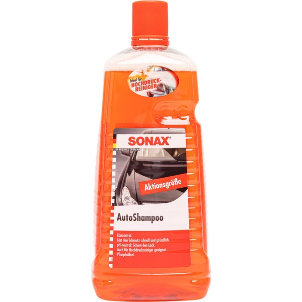 Sonax 03145410 Autoshampoo Konzentrat 2L Autopflege Glanz Shampoo LöSt Schmutz-image
