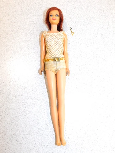 Barbie:  VINTAGE Redhead TWIST & TURN CASEY Doll w/Longer Hair No Box!