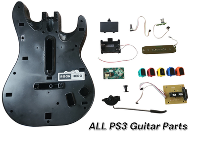 ロックバンドROCK BANDギターコントローラー　PS3 レシーバー ロックバンドROCK BANDギターコントローラー PS3 レシーバー