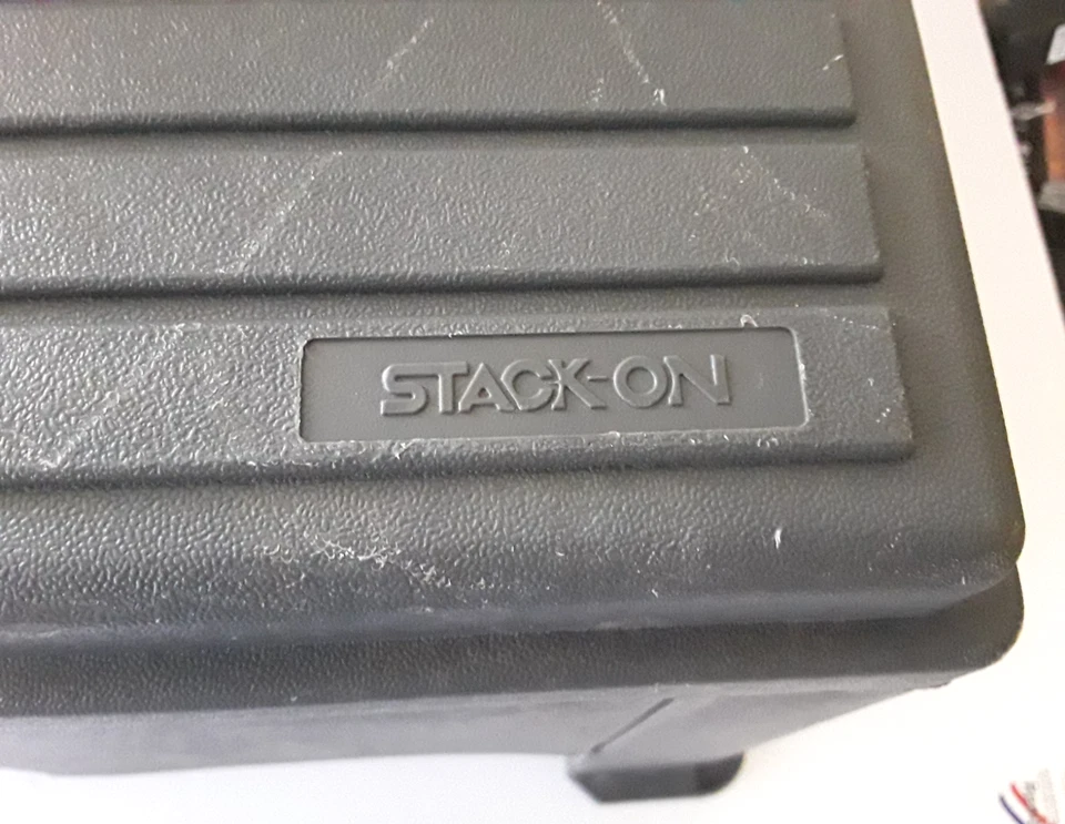 Vintage Stack-On Step Stool Tool Chest Made In USA - Image 4 of 4