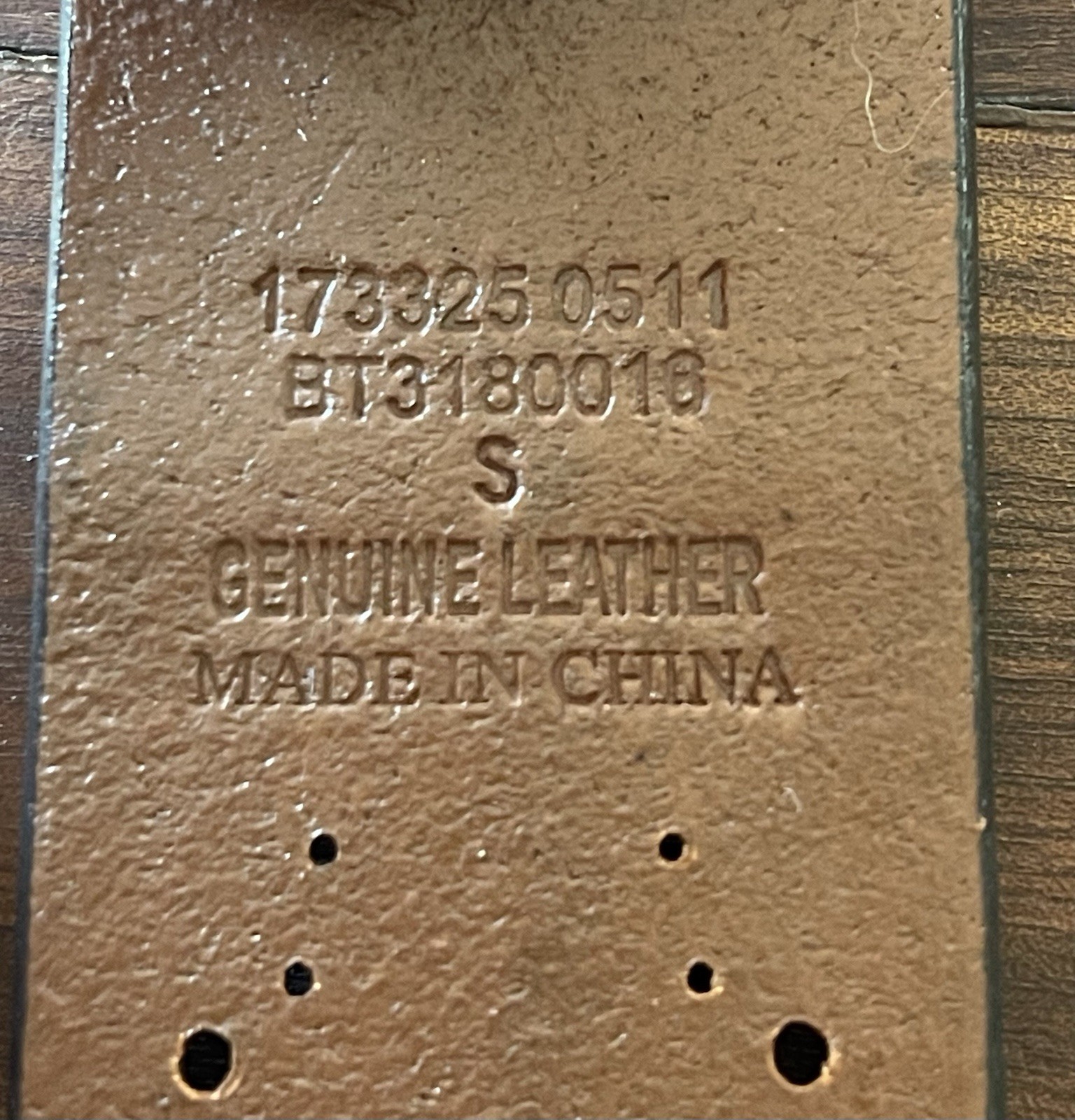 Fossil Studded Multicolor Patchwork Belt Small 33… - image 5