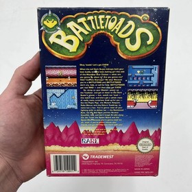 Nintendo NES - Battletoads - OVP mit Schutzh&uuml;lle Sammlerzustand Fachh&auml;ndler ✓