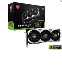 MSI NVIDIA GeForce RTX 4080 VENTUS 3X OC 16GB GDDR6X Graphics Card
