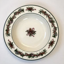 R. H. Macy & Co. The Cellar "O' Tannenbaum" Ironstone Soup Bowl, 10 Available