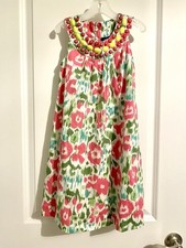 Mini Boden Dress Girls Size 7-8 Years Floral