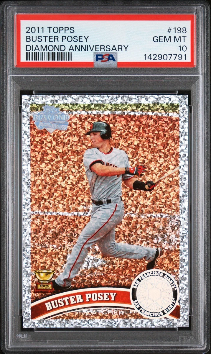 Buster Posey Baseball San Francisco Giants Rookie Sports Trading