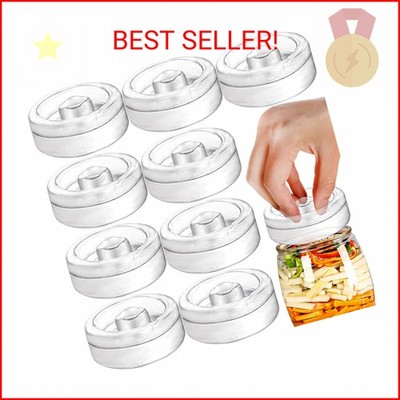Yesland 9 Pack Fermentation Glass Weights with Easy Grip Handle, Fermentation We