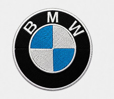 BMW Logo Sew On Badge Iron On Embroidered Patch