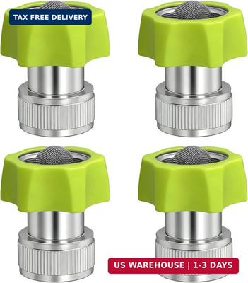 #ad 4Pcs 3 4 Inch Aluminum Pressure Washer Garden Hose Adaptor for SPX AGHA Univers $29.98