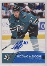 2021-22 Upper Deck AHL Auto Nicolas Meloche #71 Auto f5g