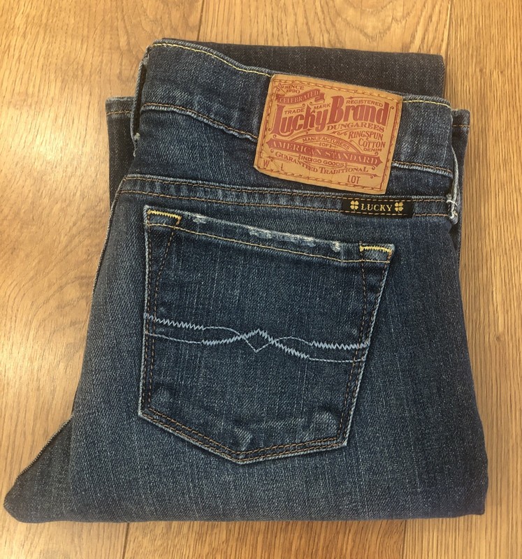 Lucky Brand Zoe Hipster Boot Dark Sz 0/25 Inseam 31