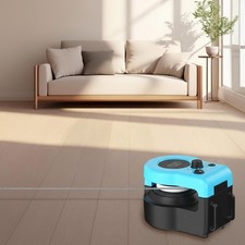 Sky Blue Interactive Cat Toy for Adult Cats with 3 Speed Settings and Remote