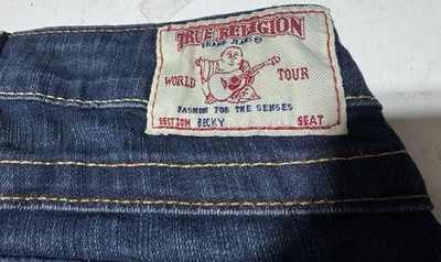 NEW True Religion Jeans Women US 24x 34 Becky Lowrise Bootcut