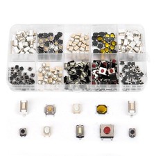 300 Pcs Micro Switch, Normally Open Tactile Momentary Push 300