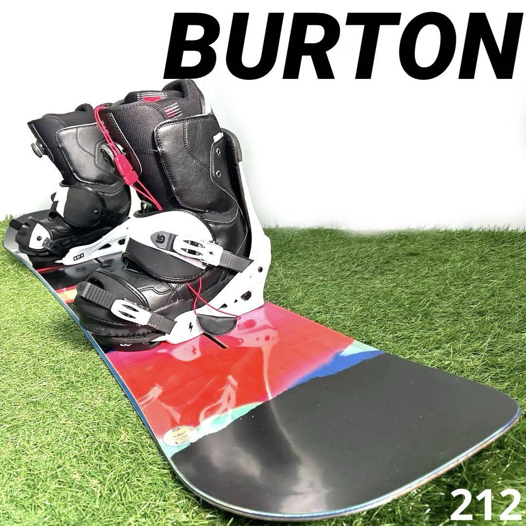 C026 BURTON 155cm メンズスノーボードセット BURTON TWIN バートン メンズ スノーボード セット 155cm - メルカリ