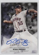 2024 Topps Series 2 Baseball Stars Black 158/199 Ryan Pressly #BSA2-RP Auto 8q5