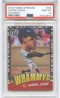 *PSA 10 Gem Mint* WHAMMY! ON FIRE 🔥AARON JUDGE  2018 Panini Donruss Whammy! #W4