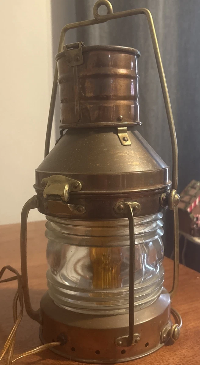 Anchor Lamp In Antique Maritime Lamps & Lighting for sale | eBay