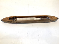 Vintage Wooden Weavers Boat Shuttle Crossleys England